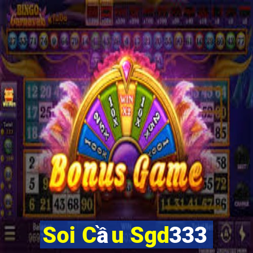 Soi Cầu Sgd333