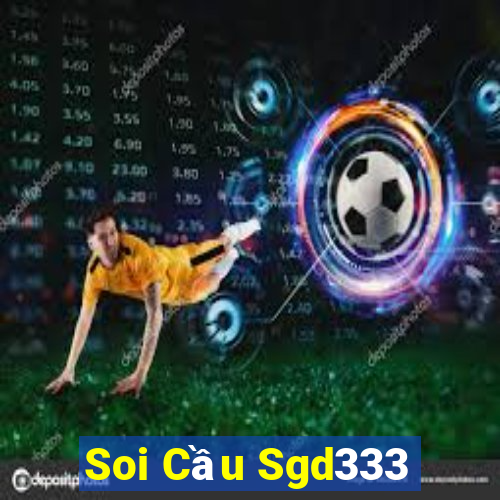 Soi Cầu Sgd333