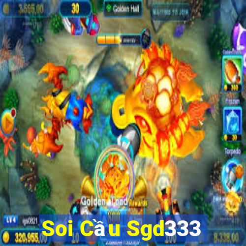 Soi Cầu Sgd333