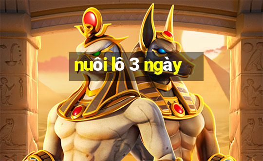 nuôi lô 3 ngày