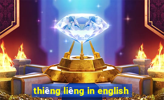 thiêng liêng in english