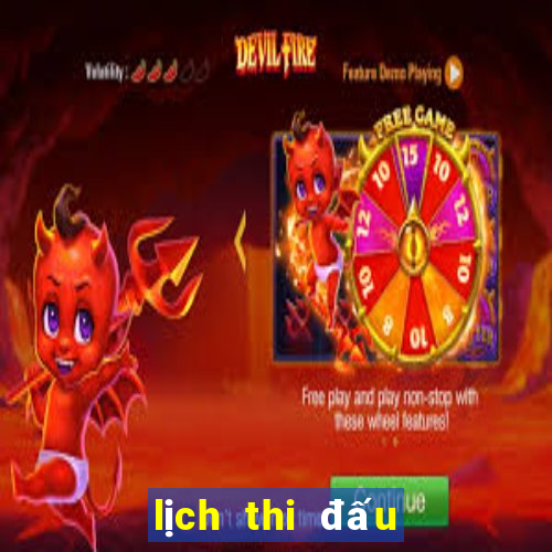 lịch thi đấu giải ý