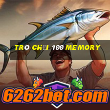 Trò chơi 100 Memory