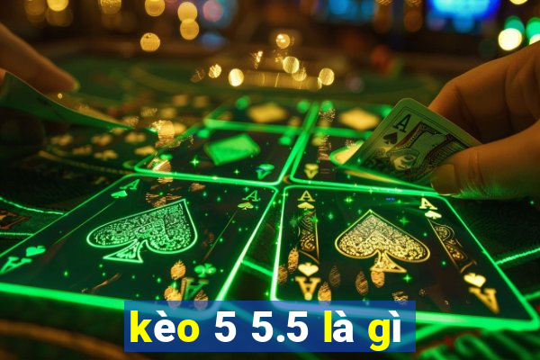 kèo 5 5.5 là gì