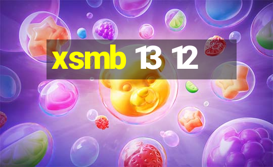 xsmb 13 12