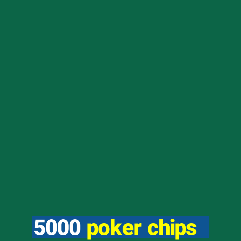 5000 poker chips