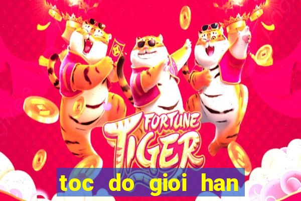 toc do gioi han canh bao