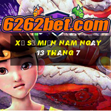 xổ số miền nam ngày 13 tháng 7