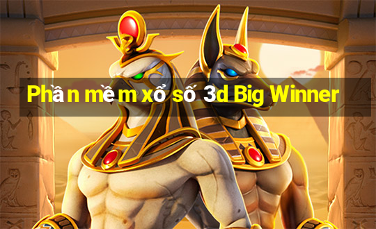 Phần mềm xổ số 3d Big Winner