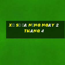 xổ số đà nẵng ngày 2 tháng 4