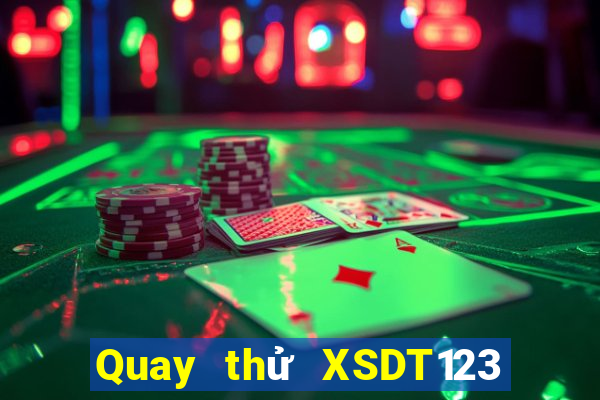 Quay thử XSDT123 Thứ 3