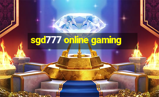 sgd777 online gaming