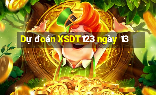 Dự đoán XSDT123 ngày 13