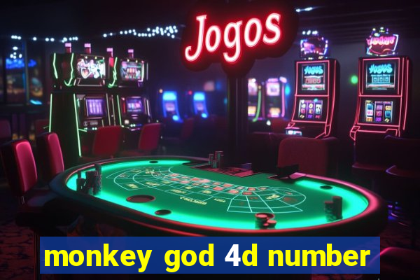 monkey god 4d number