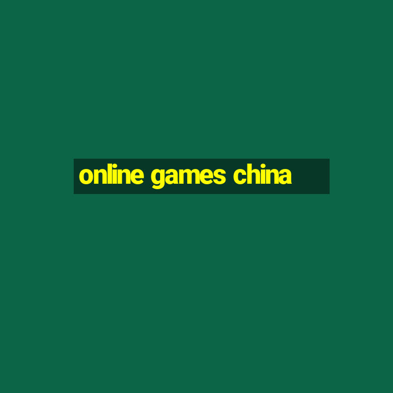 online games china