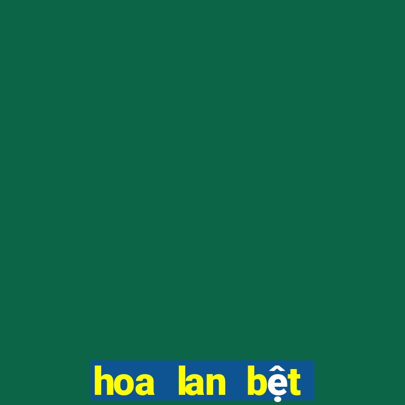 hoa lan bệt châu như