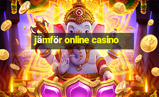 jämför online casino