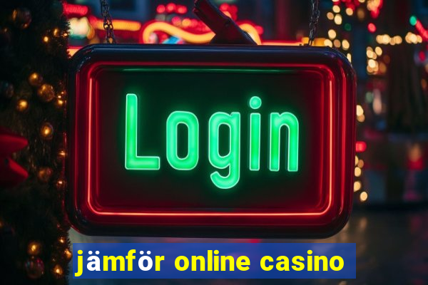 jämför online casino