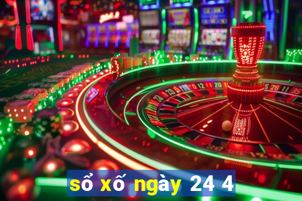 sổ xố ngày 24 4