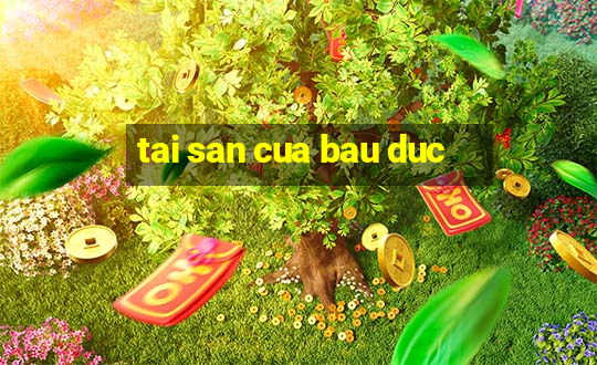 tai san cua bau duc