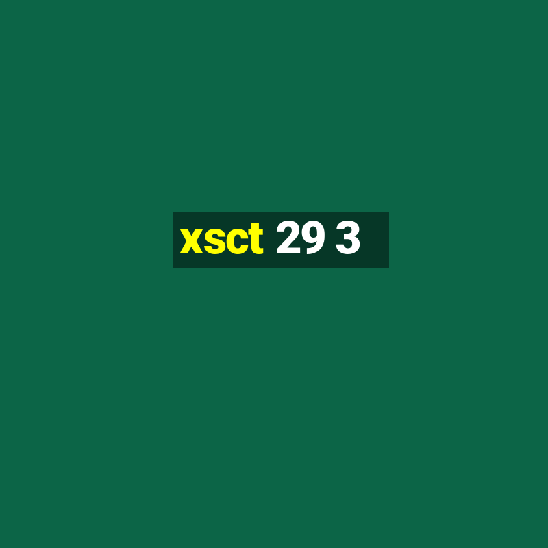 xsct 29 3