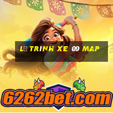 lộ trình xe 09 map