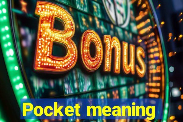 Pocket meaning