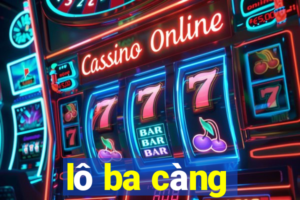 lô ba càng