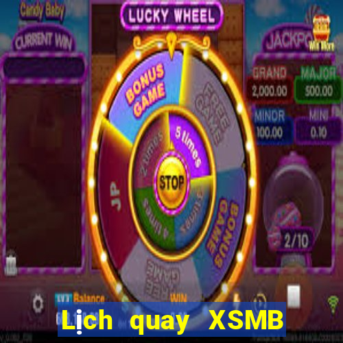 Lịch quay XSMB ngày 19