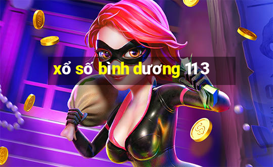 xổ số bình dương 11 3