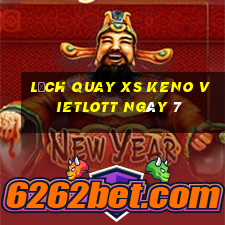 Lịch quay XS Keno Vietlott ngày 7