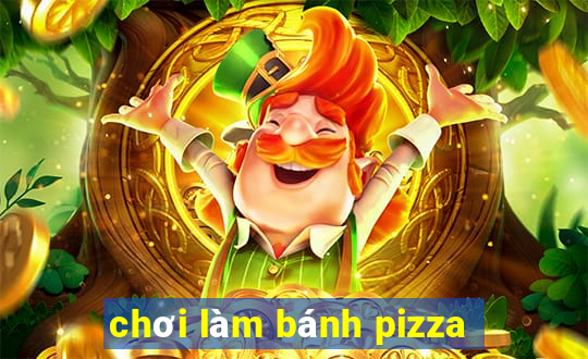 chơi làm bánh pizza