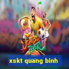 xskt quang binh