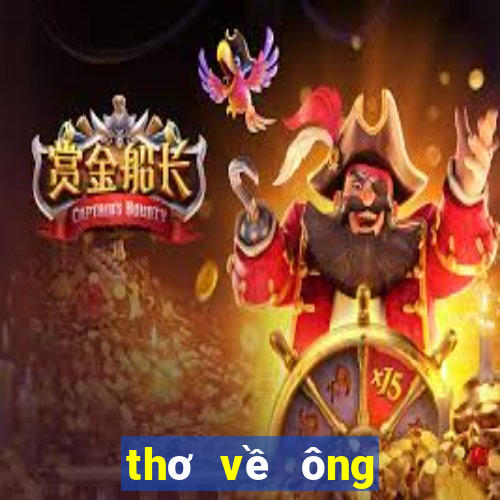 thơ về ông nội đã mất