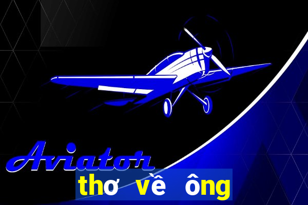 thơ về ông nội đã mất