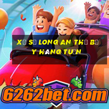 xổ số long an thứ bảy hàng tuần