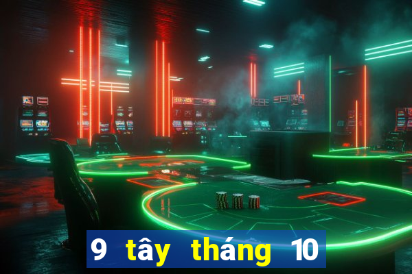 9 tây tháng 10 xổ số miền nam