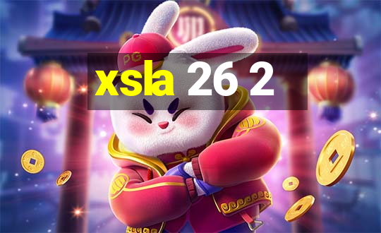 xsla 26 2