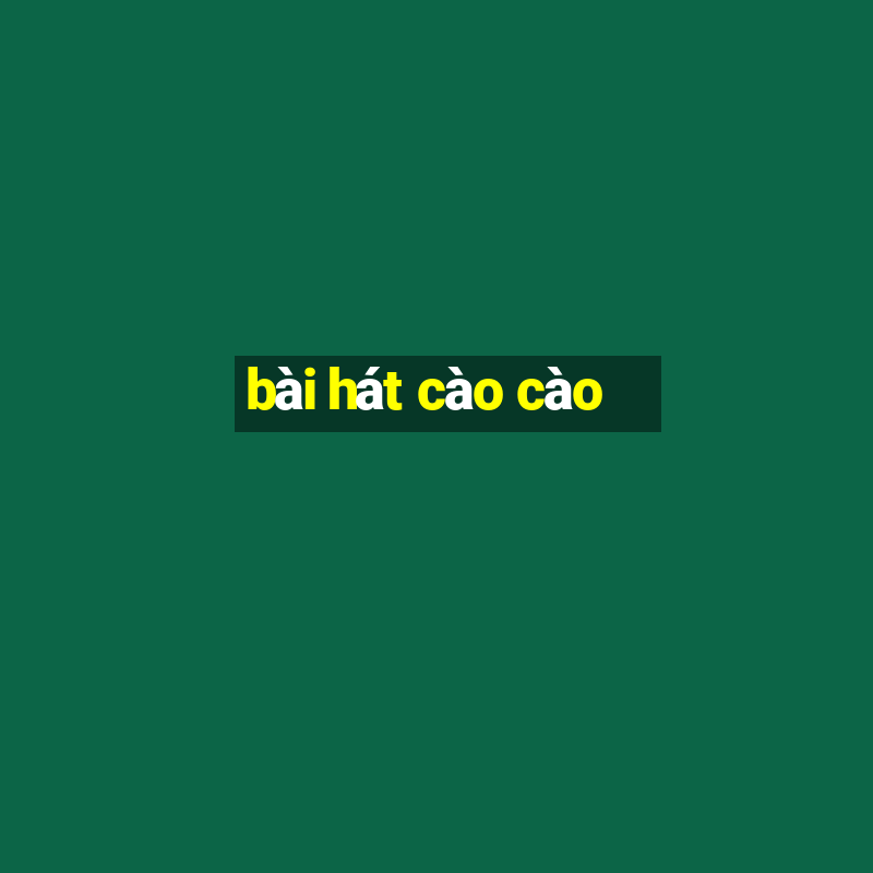 bài hát cào cào