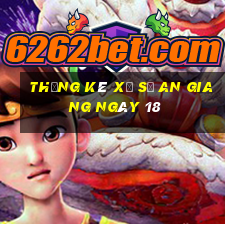 Thống kê Xổ Số an giang ngày 18