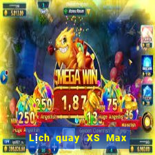 Lịch quay XS Max 4D ngày 17