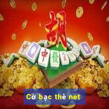 Cờ bạc thẻ net