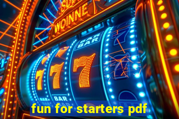 fun for starters pdf