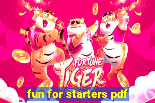 fun for starters pdf