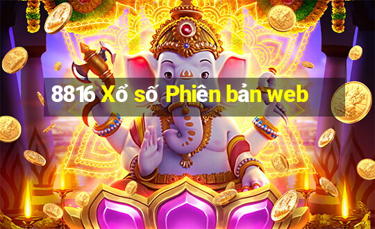 8816 Xổ số Phiên bản web