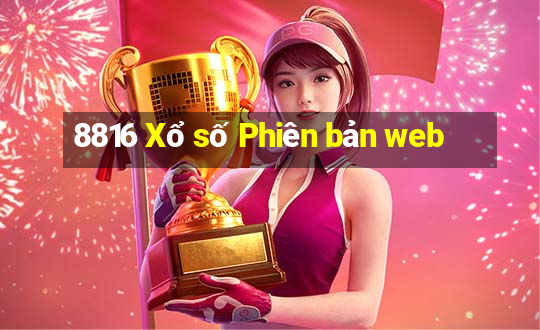 8816 Xổ số Phiên bản web