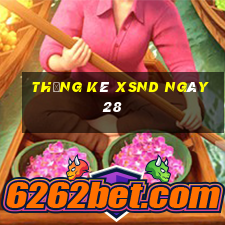 Thống kê XSND ngày 28