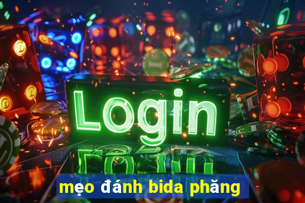 mẹo đánh bida phăng