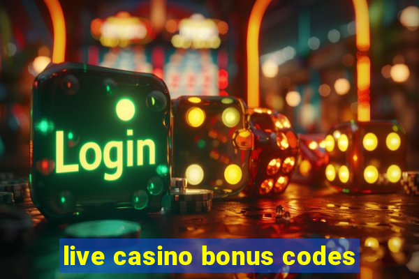 live casino bonus codes