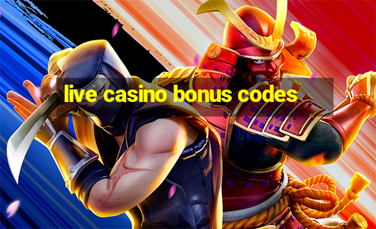 live casino bonus codes